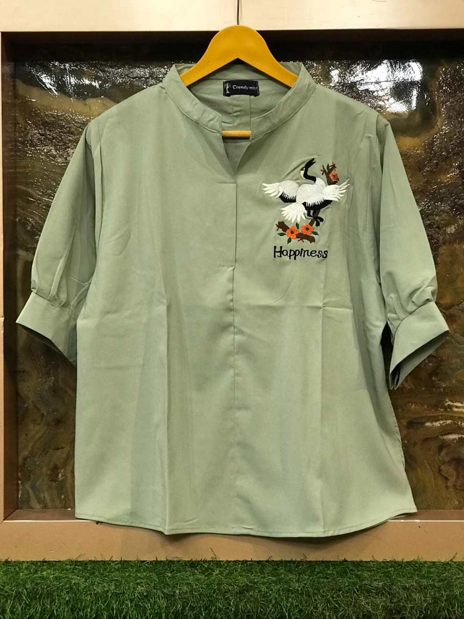 Trendymist Style-29 Bird Design Shirt Pattern Tops Trendymist Style-29 Bird Design Shirt Pattern Tops